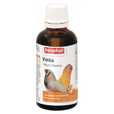 Вітамінно-мінеральний комплекс Beaphar Vinka для птахів, 50 мл - masterzoo.ua