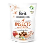 Ласощі для собак Brit Care Dog Crunchy Cracker 200 г - комахи, індичка та яблуко