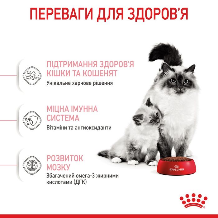 Сухой корм для котят Royal Canin Mother & Babycat 400 г - домашняя птица - masterzoo.ua