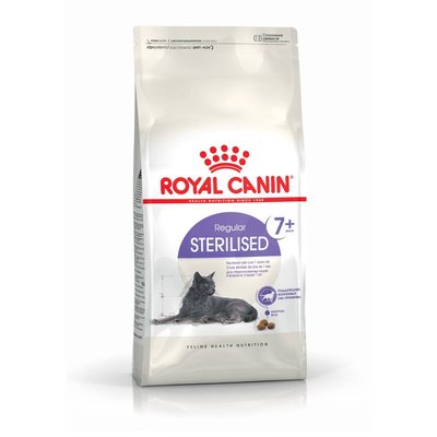 Сухий корм для літніх стерилізованих котів Royal Canin Sterilised 7+, 1,5 кг - домашня птиця - masterzoo.ua