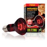 Инфракрасная лампа накаливания Exo Terra «Infrared Basking Spot» 75 W, E27 (для обогрева)