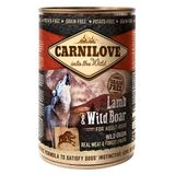 Влажный корм для собак Carnilove Lamb & Wild Boar 400 г (ягненок и кабан)