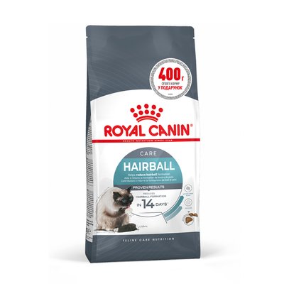 Сухий корм для котів Royal Canin Hairball Care 1,6 кг + 400 г - домашня птиця - masterzoo.ua
