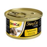 Вологий корм для котів GimCat Shiny Cat 70 г (тунець та сир)