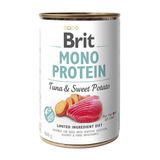 Вологий корм для собак Brit Mono Protein Tuna & Sweet Potato 400 г (тунець та батата)