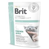 Сухий корм для котів, при захворюваннях сечовивідних шляхів Brit GF Veterinary Diet Struvite 400 г - курка