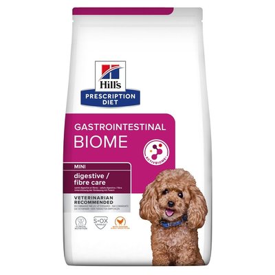 Сухий корм для собак Hill’s Prescription Diet Gastrointestinal Biome Mini 1 кг - курка - masterzoo.ua