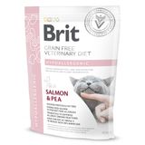 Сухий корм для котів, при харчовій алергії Brit GF Veterinary Diet Hypoallergenic 400 г - лосось