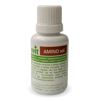 Витамины для собак и кошек Canvit Amino Sol. 30 мл - masterzoo.ua