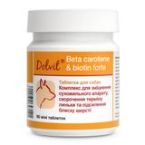 Таблетки для собак Dolfos Dolvit Beta carotene & biotin forte mini 90 шт