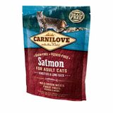Сухой корм для кошек с чувствительным пищеварением Carnilove Cat Salmon - Sensitive & Long Hair 400 г - лосось
