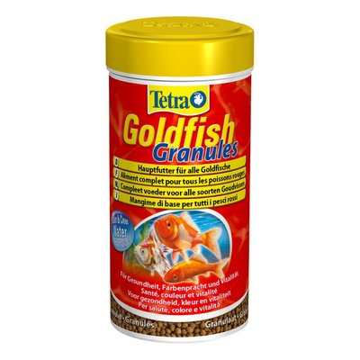 Сухий корм для акваріумних риб Tetra в гранулах «Goldfish Granules» 100 мл (для золотих рибок) - masterzoo.ua