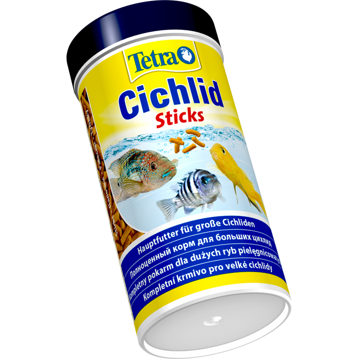 Сухий корм для акваріумних риб Tetra в паличках «Cichlid Sticks» 250 мл (для всіх цихлід) - masterzoo.ua