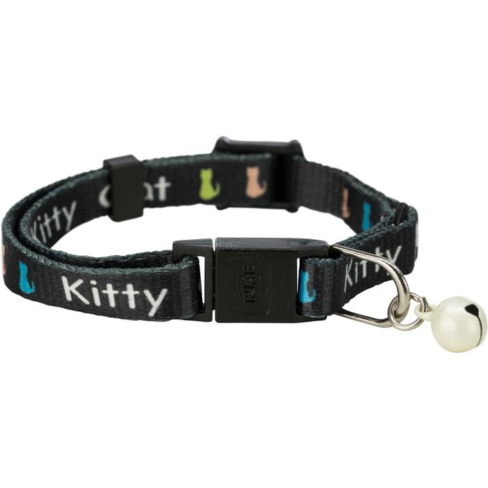 Ошейник для котят Trixie нейлоновый «Kitty Cat» (цвета в ассортименте) - masterzoo.ua