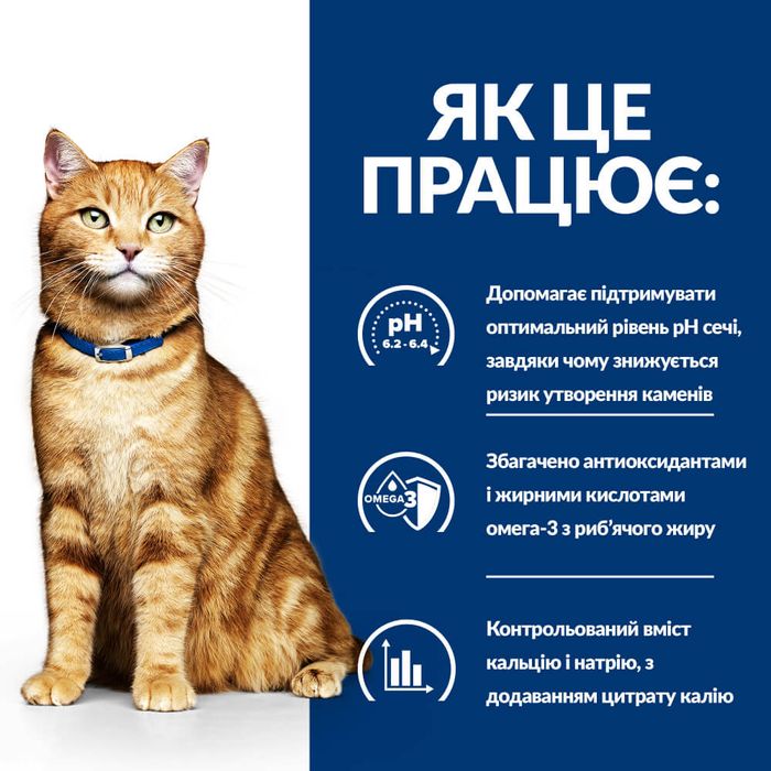 Сухий корм для котів Hill’s Prescription Diet Urinary Care c/d Multicare 1,5 кг - курка - masterzoo.ua