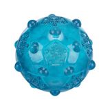 Игрушка для собак Trixie Мяч игольчатый с пищалкой d=8 см (термопластичная резина, голубой)