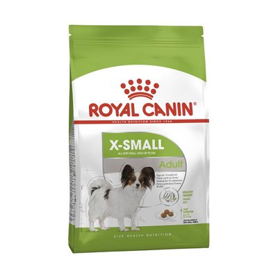 Сухой корм для взрослых собак мелких пород Royal Canin X-Small Adult 1,5 кг - домашняя птица - masterzoo.ua