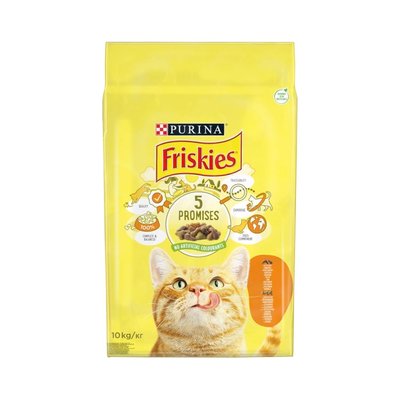 Сухий корм для котів Friskies 10 кг - курка та овочі - masterzoo.ua