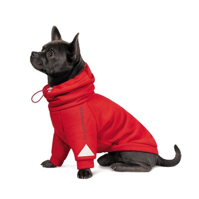 Худи для собак Pet Fashion «Snoodie» S-M (красный) - masterzoo.ua