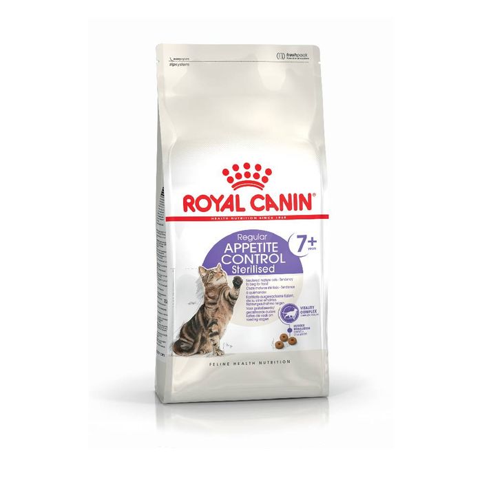 Сухой корм для пожилых стерилизованных кошек, склонных к выпрашиванию корма Royal Canin Sterilised Appetite Control 7+, 1,5 кг - домашняя птица - masterzoo.ua