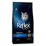 Сухий корм для котів Reflex Plus Adult 1,5 кг - лосось - masterzoo.ua