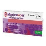 Таблетки для кошек KRKA Марфлоксин 5 мг/10 шт - cts - masterzoo.ua