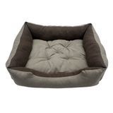 Лежак для собак Pet Fun M 70х50х18 см - разноцветный - masterzoo.ua