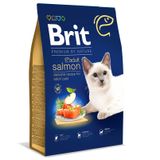 Сухой корм для котов Brit Premium by Nature Cat Adult Salmon 8 кг - лосось