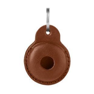 Hunter AirTag-holder Viborg адресник для собак 4,7х6 см - коричневий - masterzoo.ua