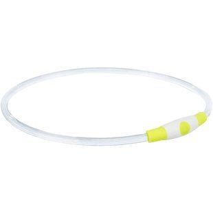Ошейник для собак Trixie Flash Light Ring USB S-M - зеленый - masterzoo.ua