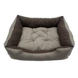 Лежак для собак Pet Fun M 70х50х18 см - різнокольоровий - masterzoo.ua