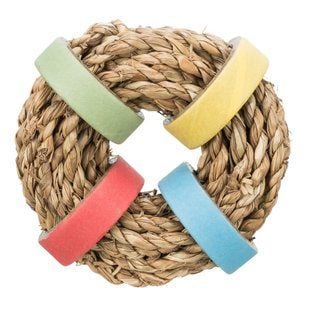 Trixie Seagrass Toy игрушка для грызунов 8 см - разноцветный - masterzoo.ua