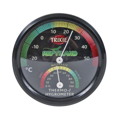 Термометр-гигрометр для террариума Trixie механический, с наклейкой d=7,5 см - masterzoo.ua