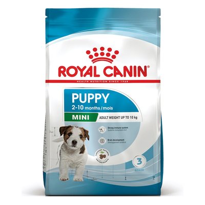 Сухий корм для цуценят дрібних порід Royal Canin Mini Puppy 4 кг (домашня птиця)