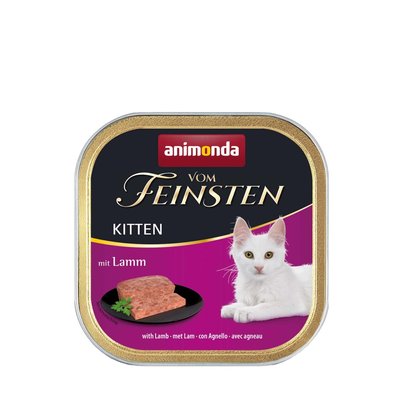Влажный корм для кошек Animonda Vom Feinsten Kitten with Lamb с ягненком для котят | 100 г (ягненок) - masterzoo.ua