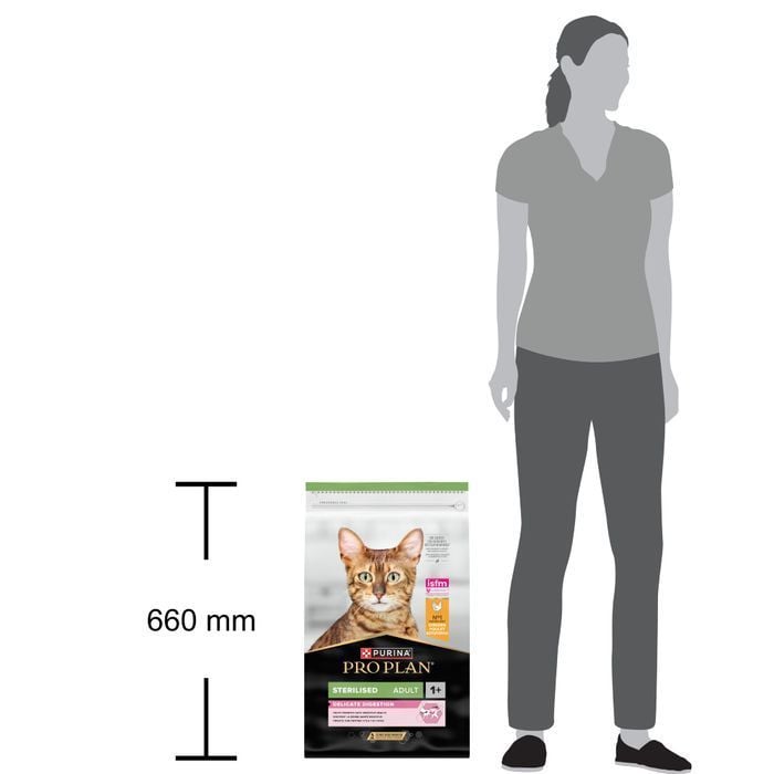 Cухий корм для котів Pro Plan Sterilised Adult Delicate Digestion 10 кг - курка - masterzoo.ua