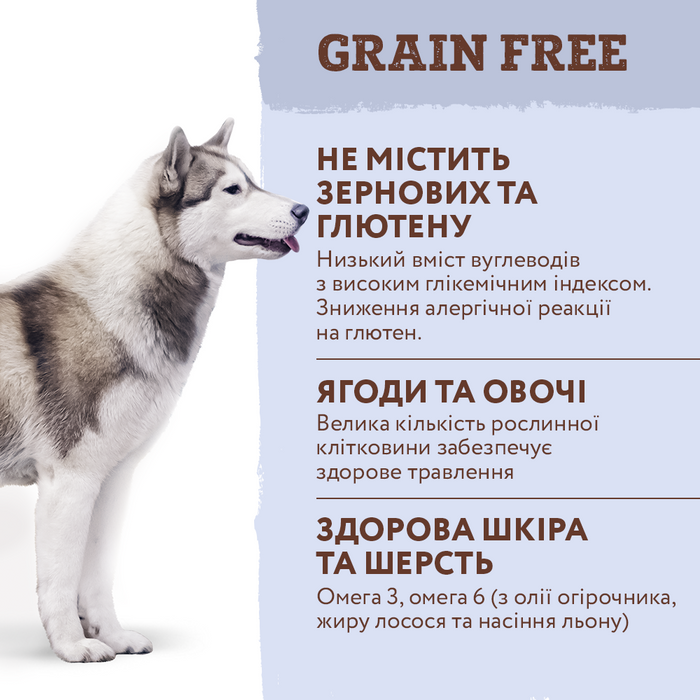 Сухой беззерновой корм для взрослых собак всех пород Optimeal 1,5 кг (утка и овощи) - masterzoo.ua