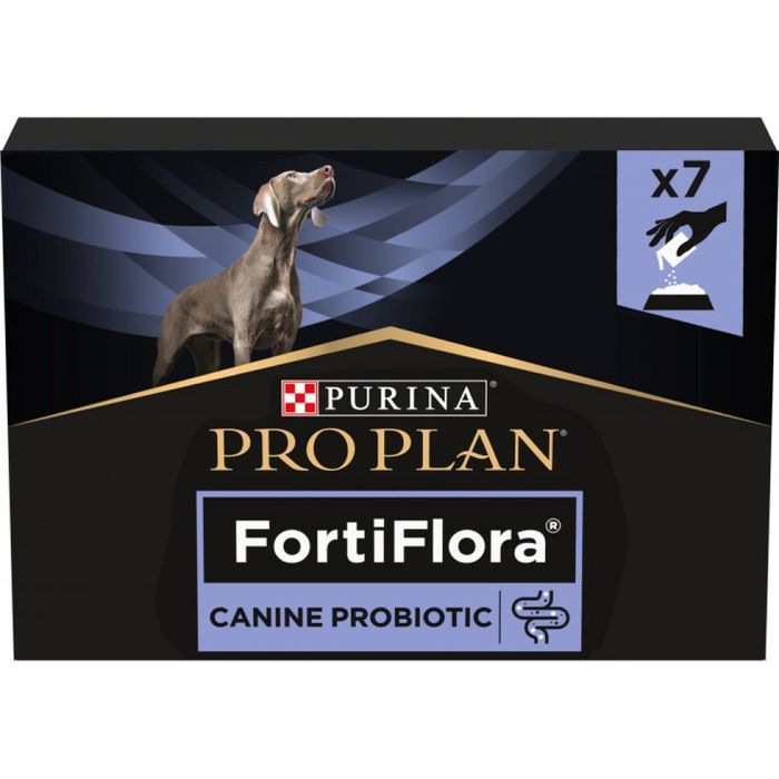 Пробіотик для собак ProPlan FORTIFLORA підтримка мікрофлори шлунково-кишкового тракту, 7 шт х 1г - masterzoo.ua