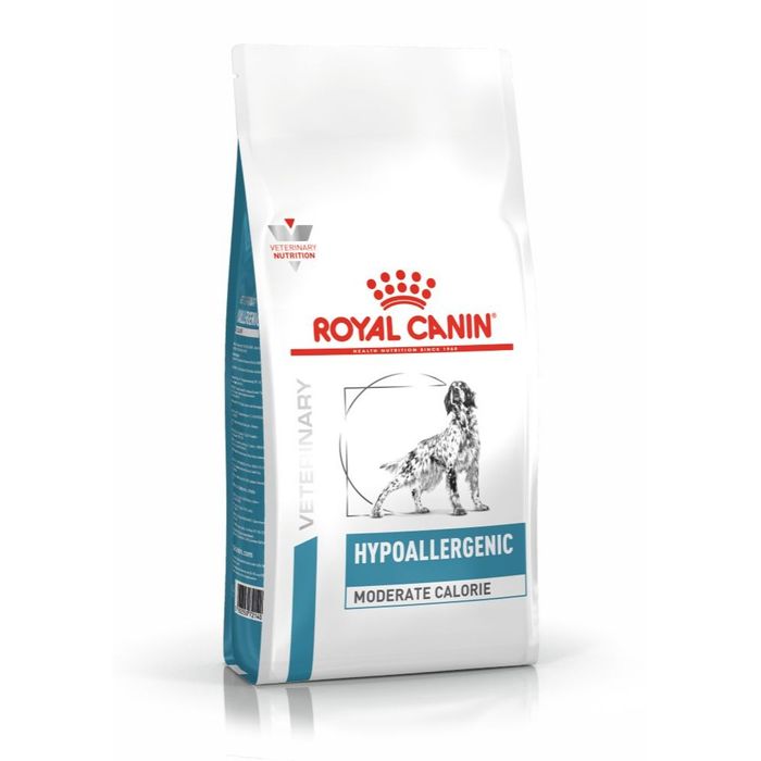 Сухий корм для собак, при захворюваннях шлунково-кишкового тракту Royal Canin Hypoallergenic Moderate Calorie Dog 14 кг - домашня птиця - masterzoo.ua