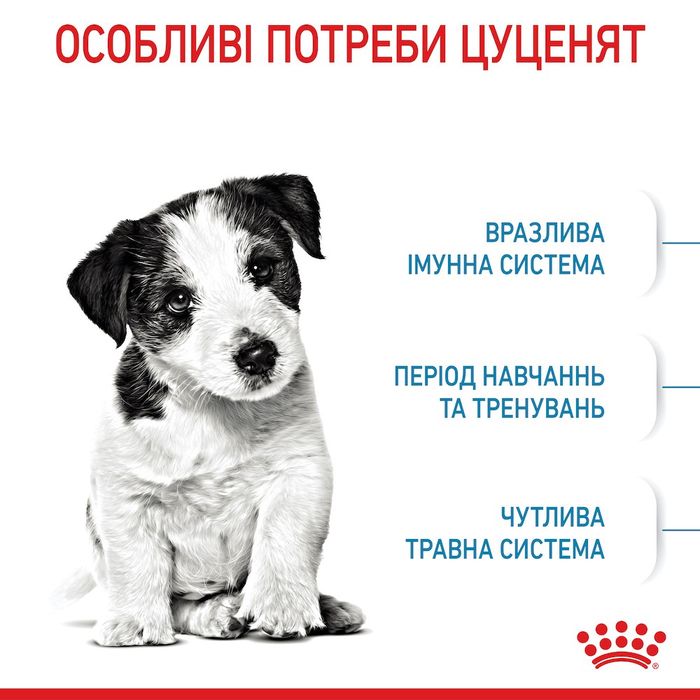 Сухий корм для цуценят дрібних порід Royal Canin Mini Puppy 4 кг - домашня птиця - masterzoo.ua