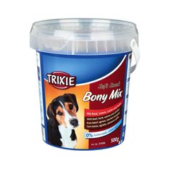 Ласощі для собак Trixie «Bony Mix» 500 г (асорті) - masterzoo.ua