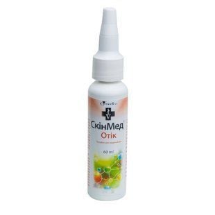 Лосьйон для вух котів Cymedica СкінМед Отік 60 мл - masterzoo.ua