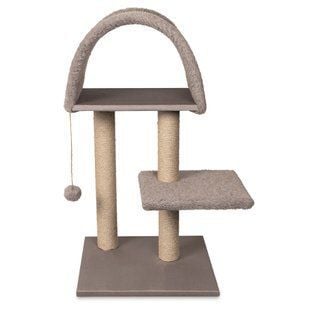 Pet Fun Аркада когтеточка-комплекс для кошек 38х50х77,5 см - бежевый - masterzoo.ua