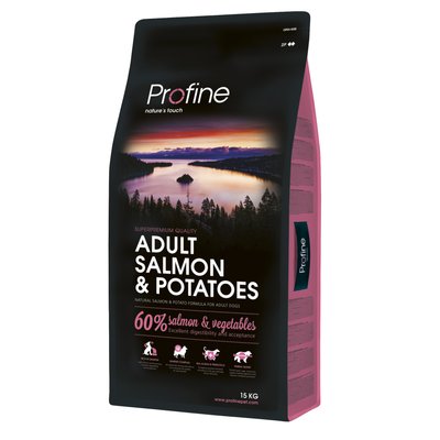 Сухий корм для дорослих собак всіх порід Profine Adult Salmon 15 кг (лосось) - masterzoo.ua
