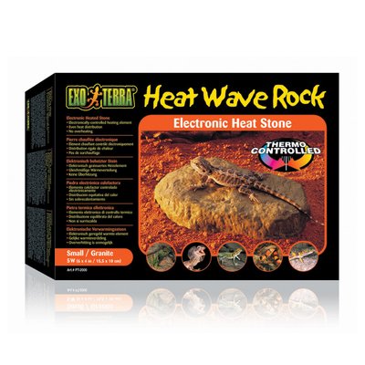 Обігрівач Exo Terra «Heat Wave Rock» Гарячий камінь 5 W, 15 x 10 см - masterzoo.ua