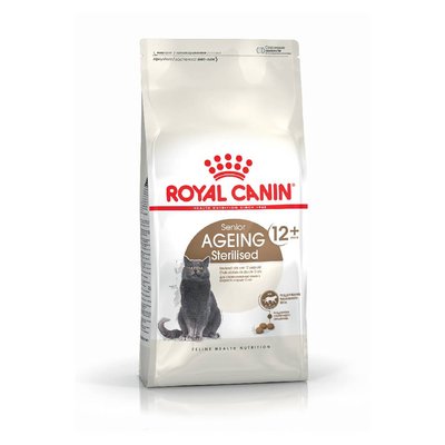 Сухий корм для літніх стерилізованих котів Royal Canin Sterilised Ageing 12+, 2 кг (домашня птиця) - masterzoo.ua