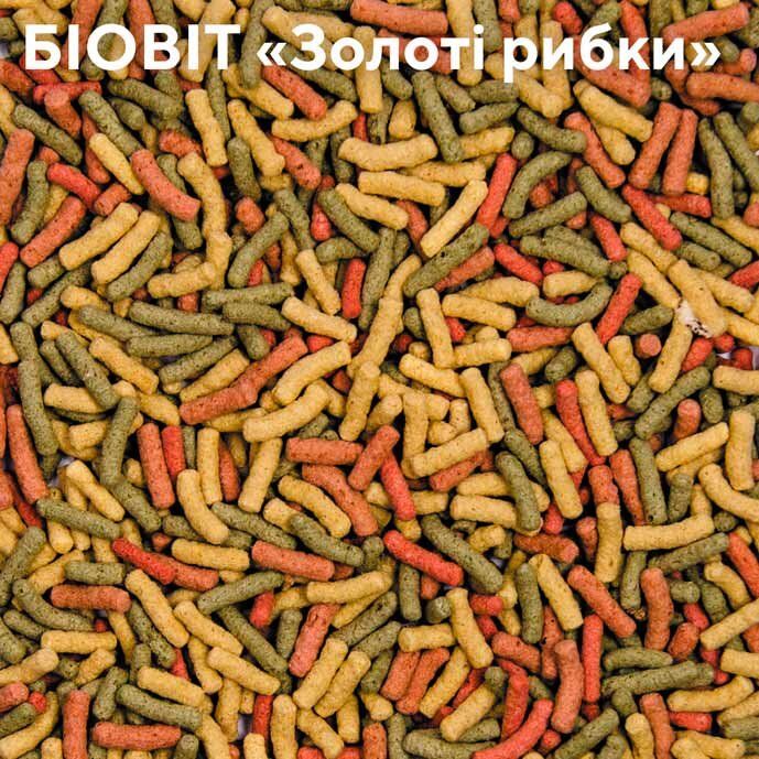 Сухий корм для акваріумних риб Природа в паличках Біовіт «Золоті рибки» 10 г (для золотих рибок) - masterzoo.ua