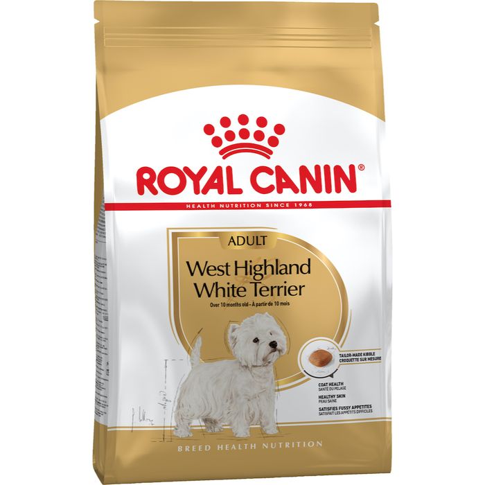 Сухой корм для собак Royal Canin West Highland White Terrier Adult 3 кг - masterzoo.ua