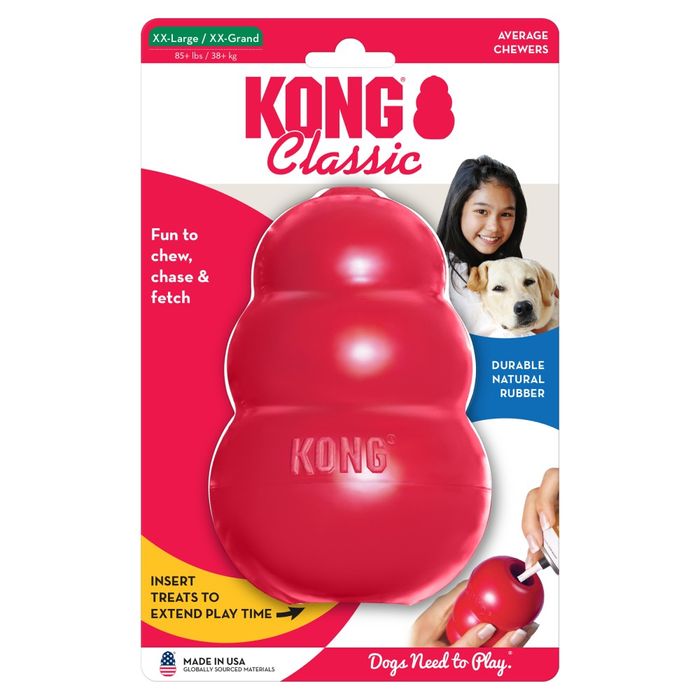 Іграшка для собак груша-годівниця Kong Classic 15 см XXL - masterzoo.ua