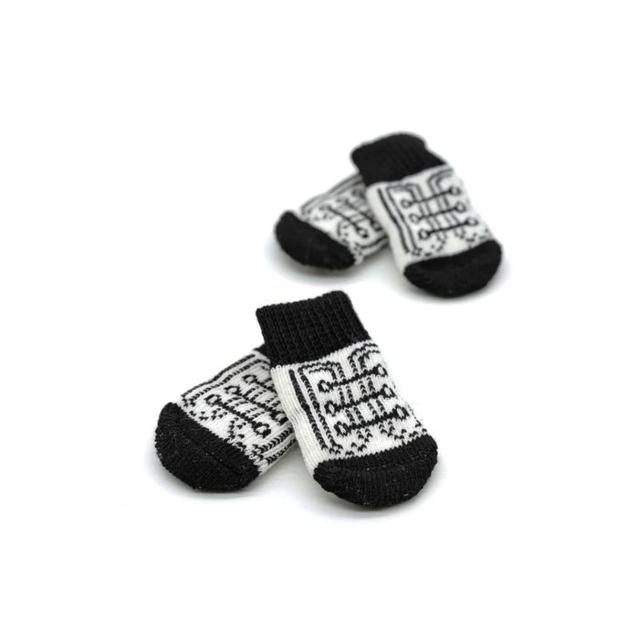 Шкарпетки для собак YIWU Non Skid білі L - masterzoo.ua